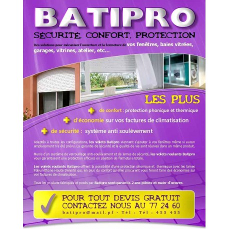 BATIPRO sécurité maison, volets roulants, proctection maison BATIPRO sécurité maison, volets roulants, proctection maison