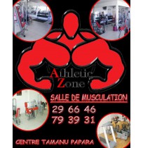 SALLE DE MUSCULATION ATHLETIC ZONE : COASHING, CARDIO, PRODUITS DE MUSCULATION A TAHITI