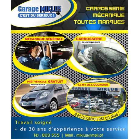 Garage MIKLUS Carrosserie et Mécanique