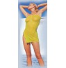Robe bandeau voile + string