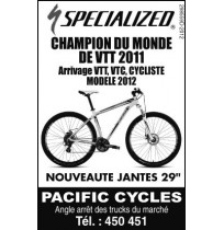 PACIFIC CYCLES  Vente de vélos VTT Tahiti