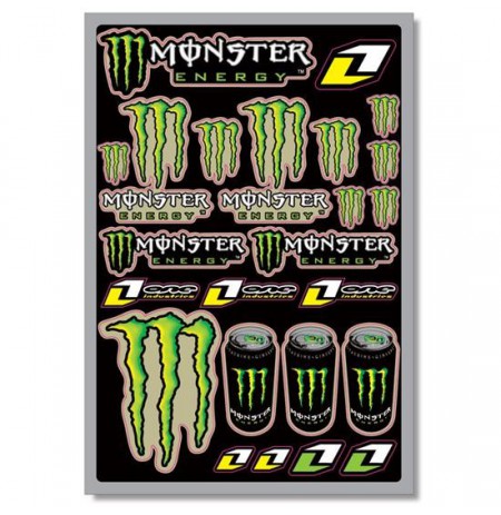 Planche de stickers Monster one industries