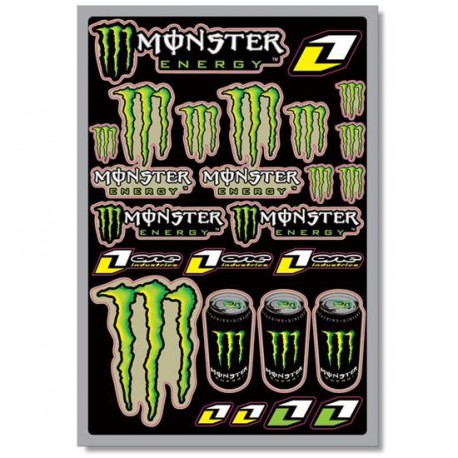 Planche de stickers Monster one industries