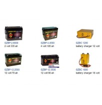 GROUND ZERO Large Gamme de Batteries et chargeurs