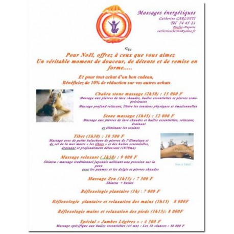 MASSAGES ENERGETIQUES