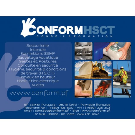 Formations en sécurité incendie - Conform HSCT