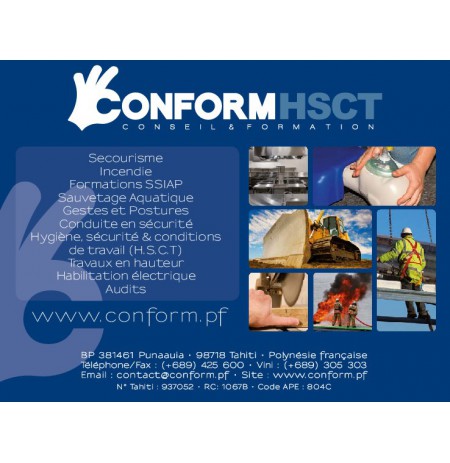 Formation pour surveillant aquatique Tahiti - Conform HSCT