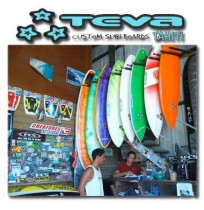 TEVA SURFBOARDS, le magicien du surf à TAHITI