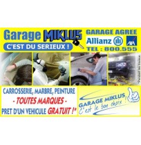 Garage MIKLUS : Réparation / Mécanique / Carrosserie / Peinture