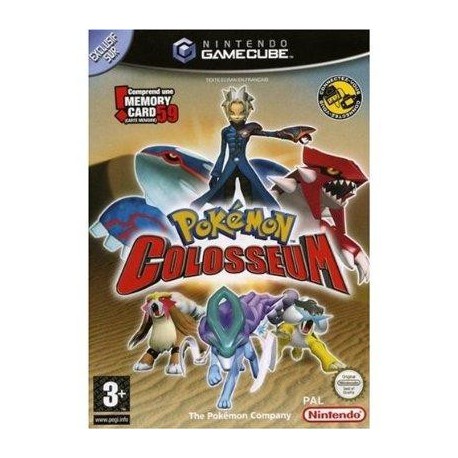 Pokémon Colosseum + 1 Carte Mémoire GCN 59