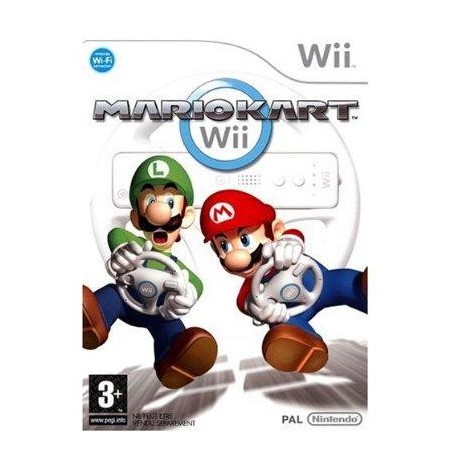 Mario Kart Wii (+ volant wii wheel)
